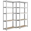 2x Heavy Duty Workshop Shelf Office Shelf Warehouse Storage Shelf