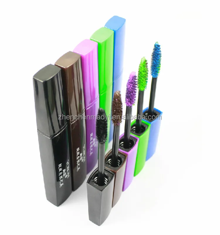 High Quality Waterproof Color Mascara In Plastic Tube Hair Color