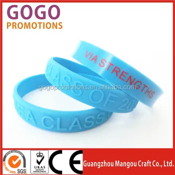 Custom Made Silicone Wristbands With Logo Custom Made Silicone Wristbands With Logo Bracelets No Minimum Order