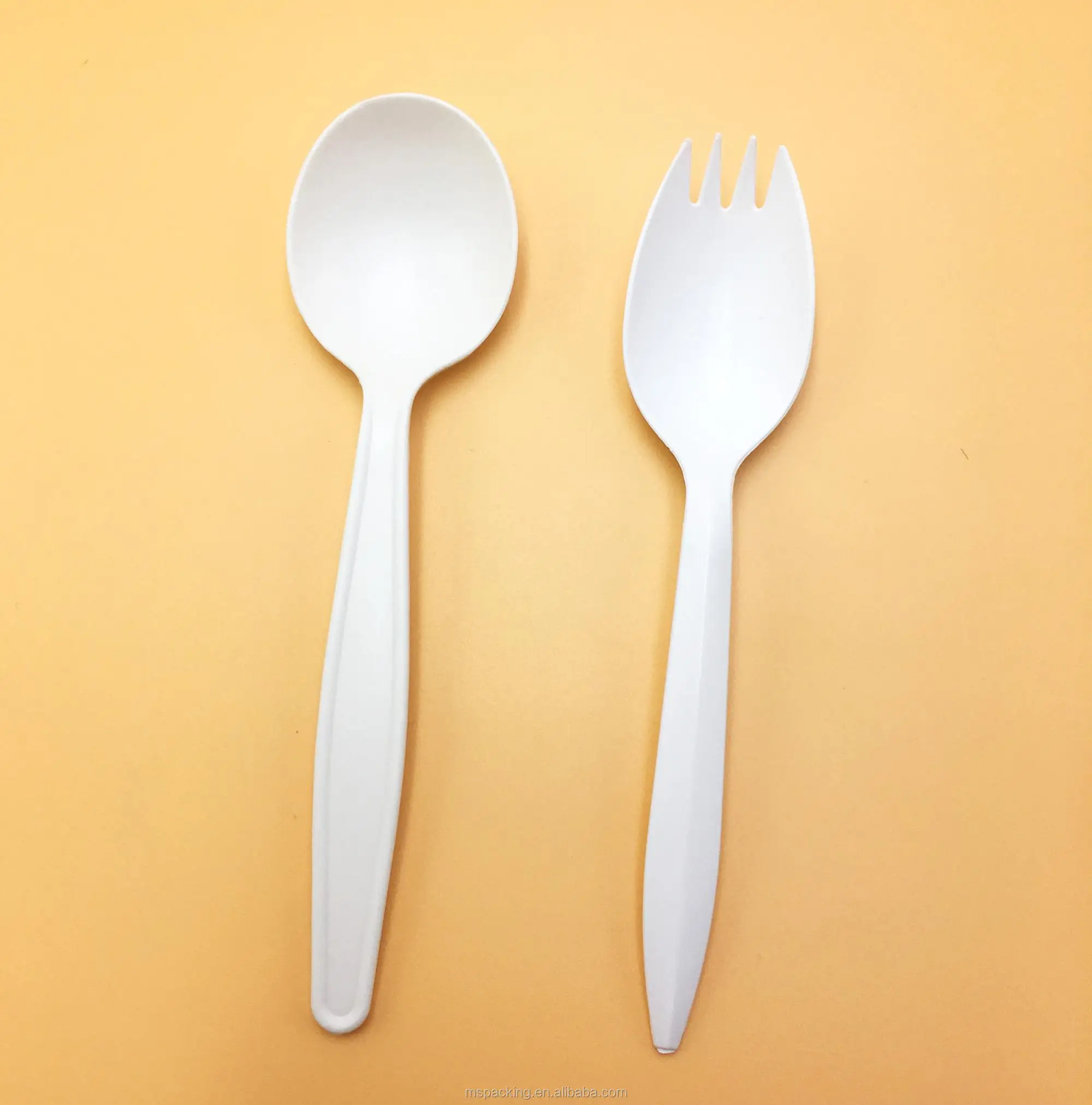 Factory Wholesale Food Grade Disposable Plastic Spoons And Forks For