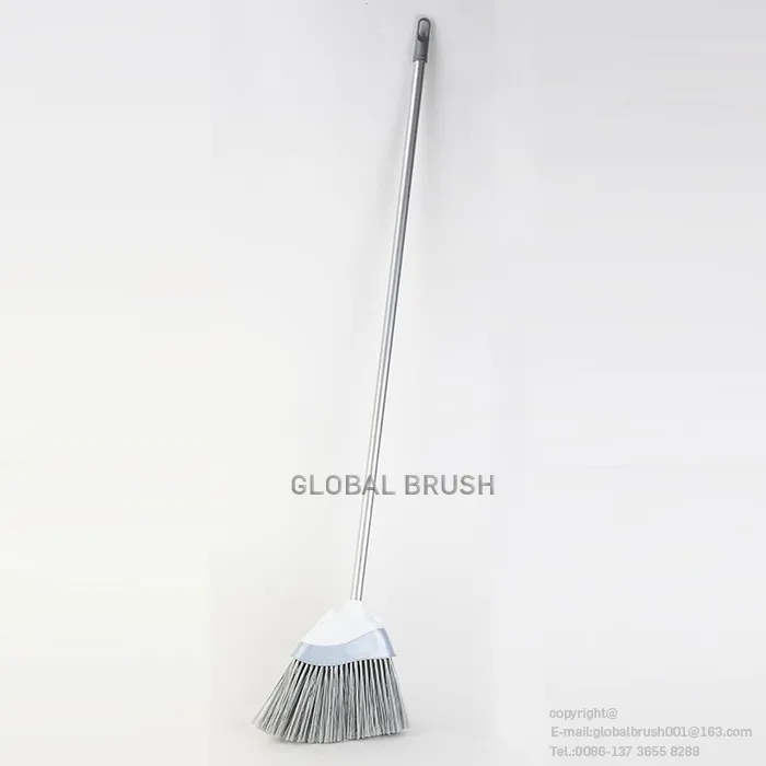 Hq8898 Long Bristle Hard Broom Colorful Brooms With Wood Handle Buy