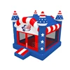 2019 American Flag jumping castle inflatable bounce castle inflatable