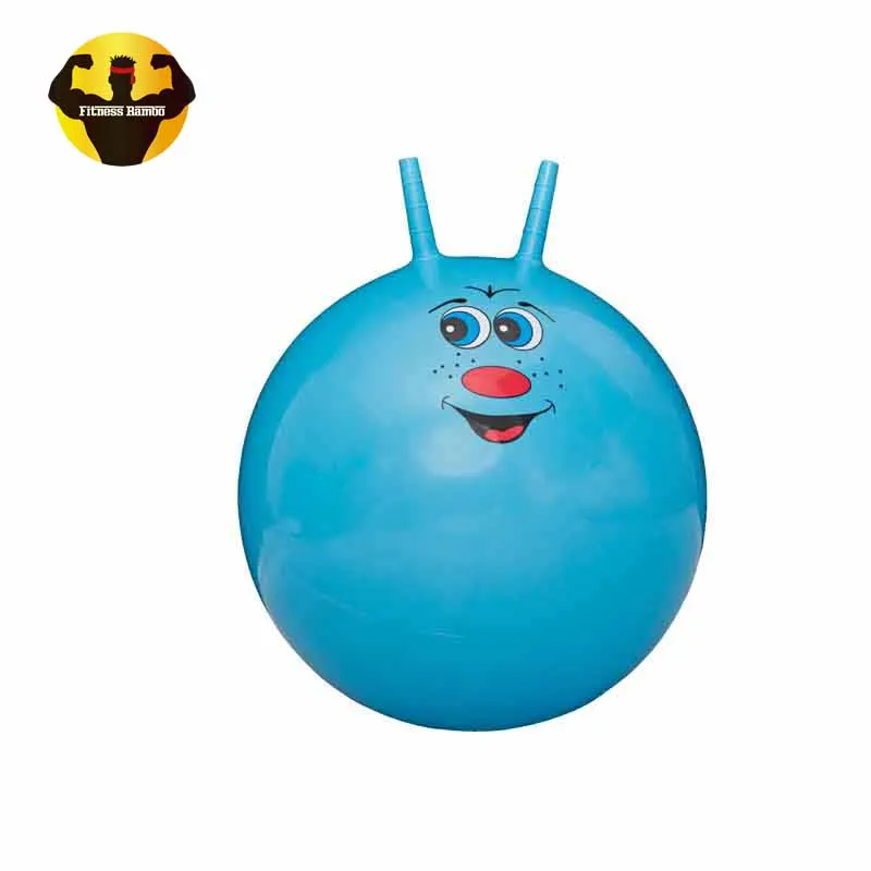 rubber bouncing ball with handle