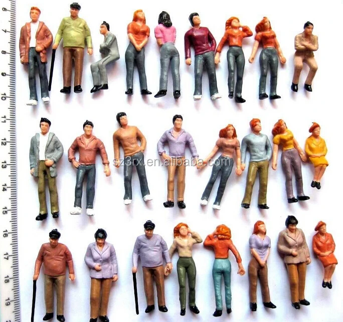 Oem Painted Model Train People Figures,Customize Painted 
