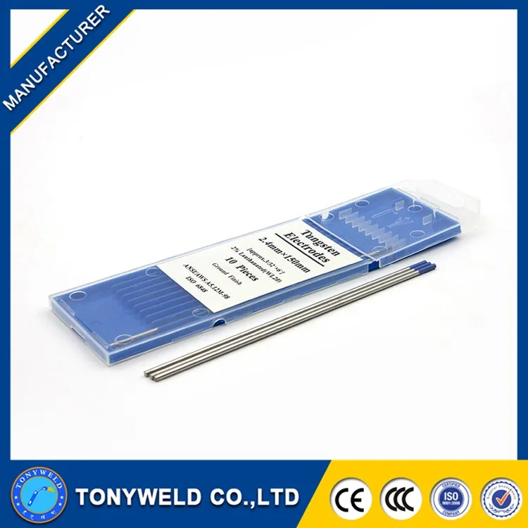 Stainless Steel Welding Rod In Welding Rods Wc20 Tig Tungsten Electrode