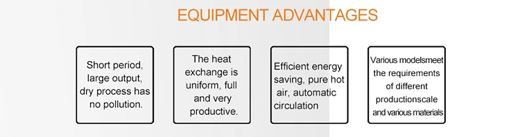 guoxin safe and reliable operation good quality dried salted fish drying machine