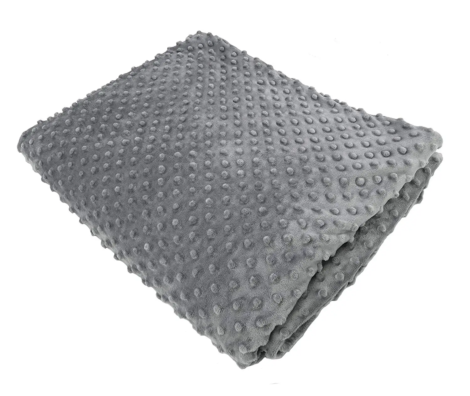 Buy Premium Weighted Blanket by Weighted Comfort Two Piece Minky Dot