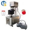 twist off cap vacuum glass jam jar bottle capping machine / manual glass bottle capping machine