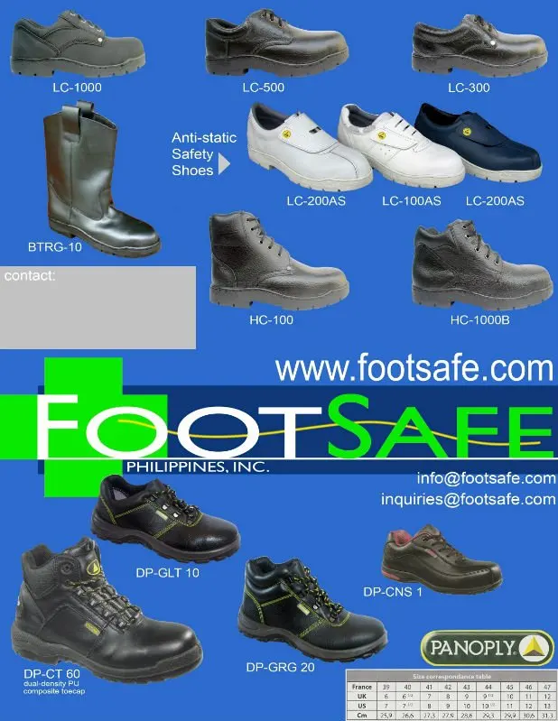 Footsafe Safety Shoes - Buy Safety 