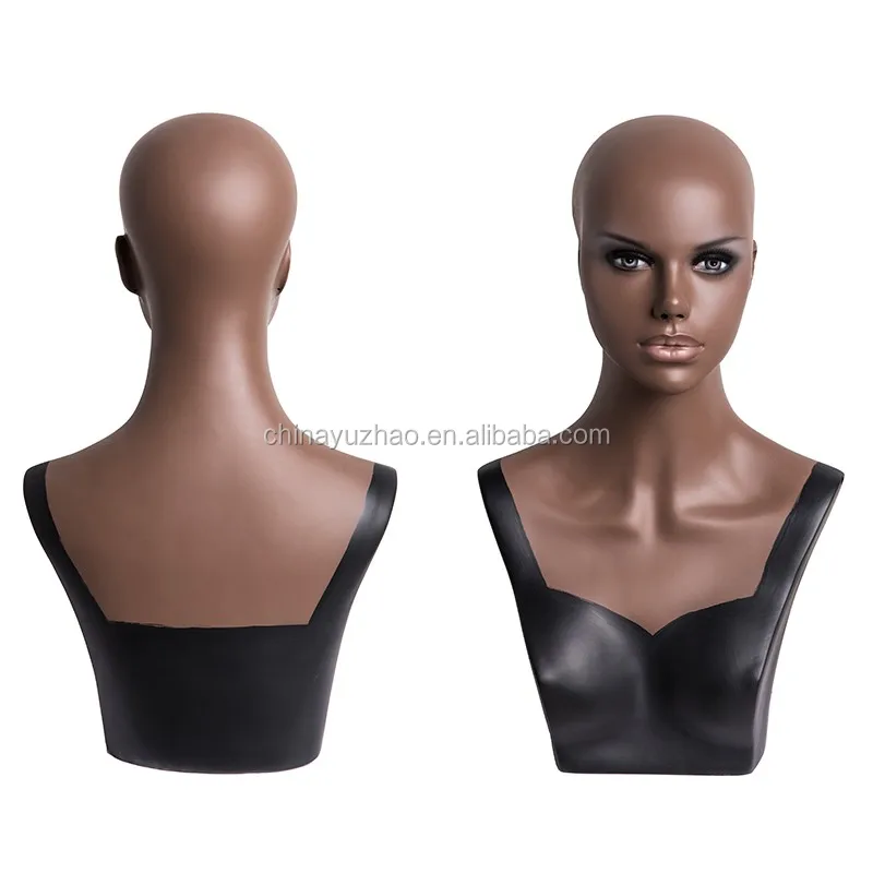African American Make Up Beautiful Female Mannequin Head For Sale Buy