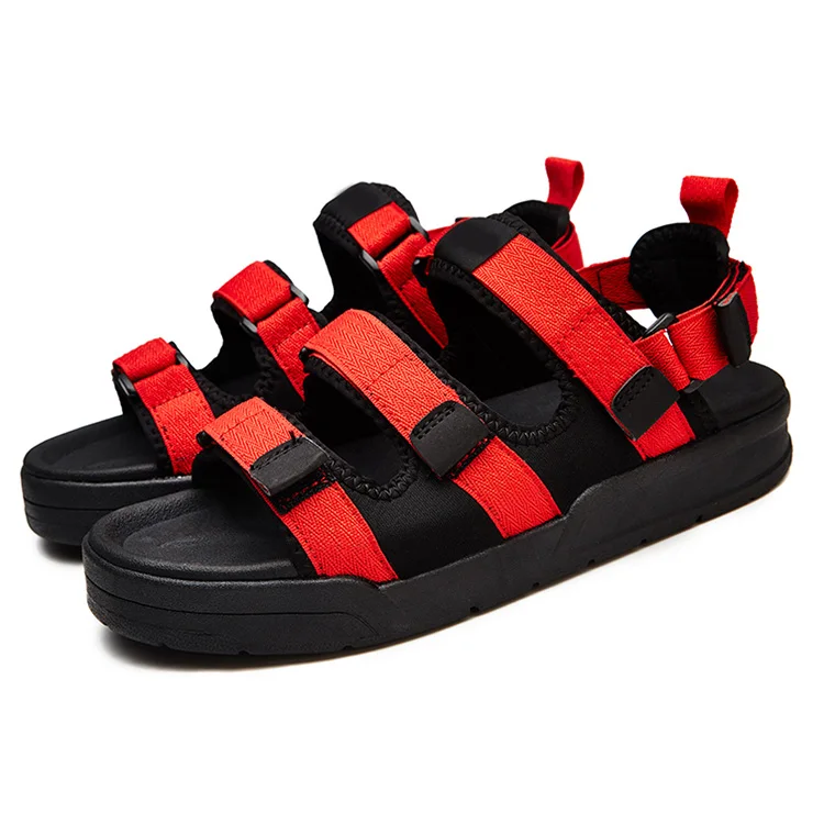 Red Comfort Flex Low Block Heel Sandals | New Look | Low block heel sandal, Ankle strap heels 