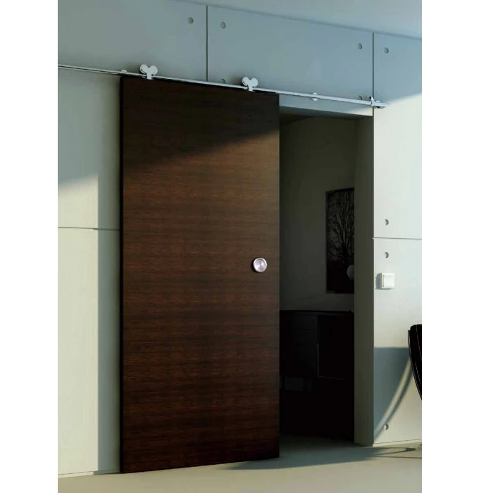 Highest Quality Single Panel Vertical Sliding Wood Door Hardware