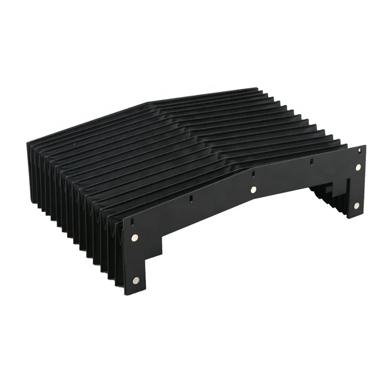 Couvercle télescopique pour machine CNC Bouclier de protection Armure Soufflet C