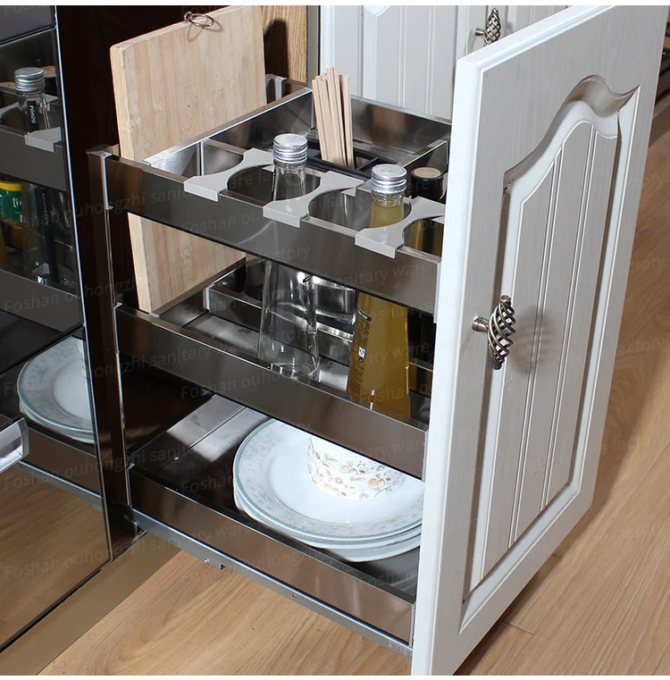 Modern Stainless Steel Kitchen Drawer Basket Buy Kitchen Pull