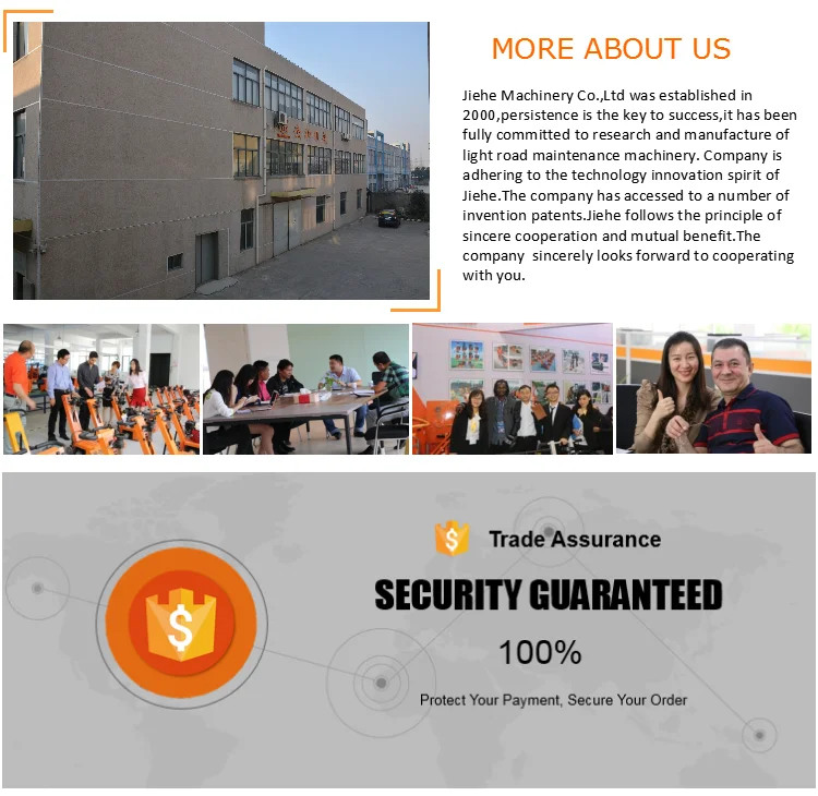 Surface prep concrete scarifying machine(JHE-200)