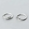 925 Thailand Silver Tightening Spell Unisex Adjustable Size Ring Setting