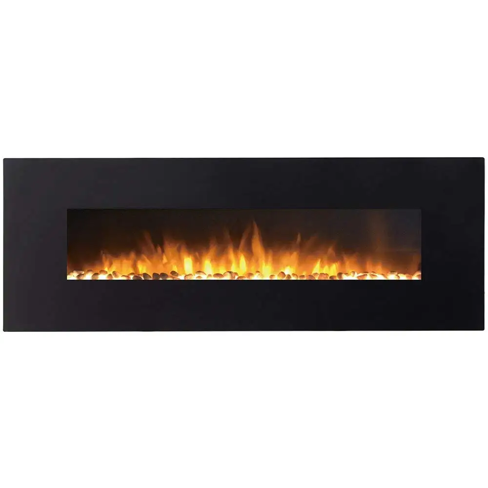 Buy Regal Flame Erie Black 72 Pebble Ventless Heater Electric