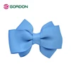 Factory Wholesale Customer Hair Bow. Polyester Grosgrain Ribbon Bow