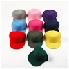 high quality gray blank soft snapback starter blank hat