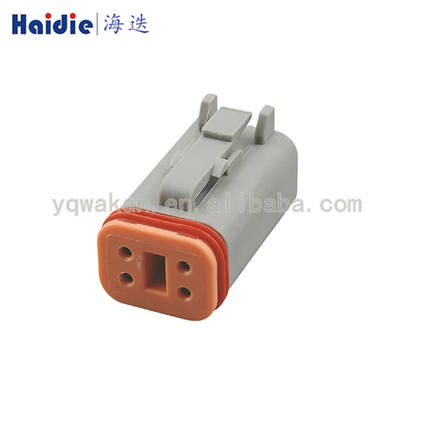 Haidie 4 Ways Female Auto Socket Deutsch DT auto connectors and 4 pin connector DT06-4S