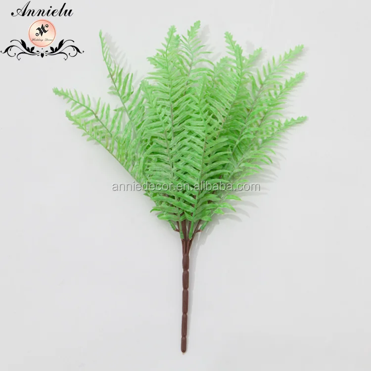 ANNIELU Natural touch artifical leaf Pteridophyte Leaves Christmas daily Wedding Decoration artifical leaves