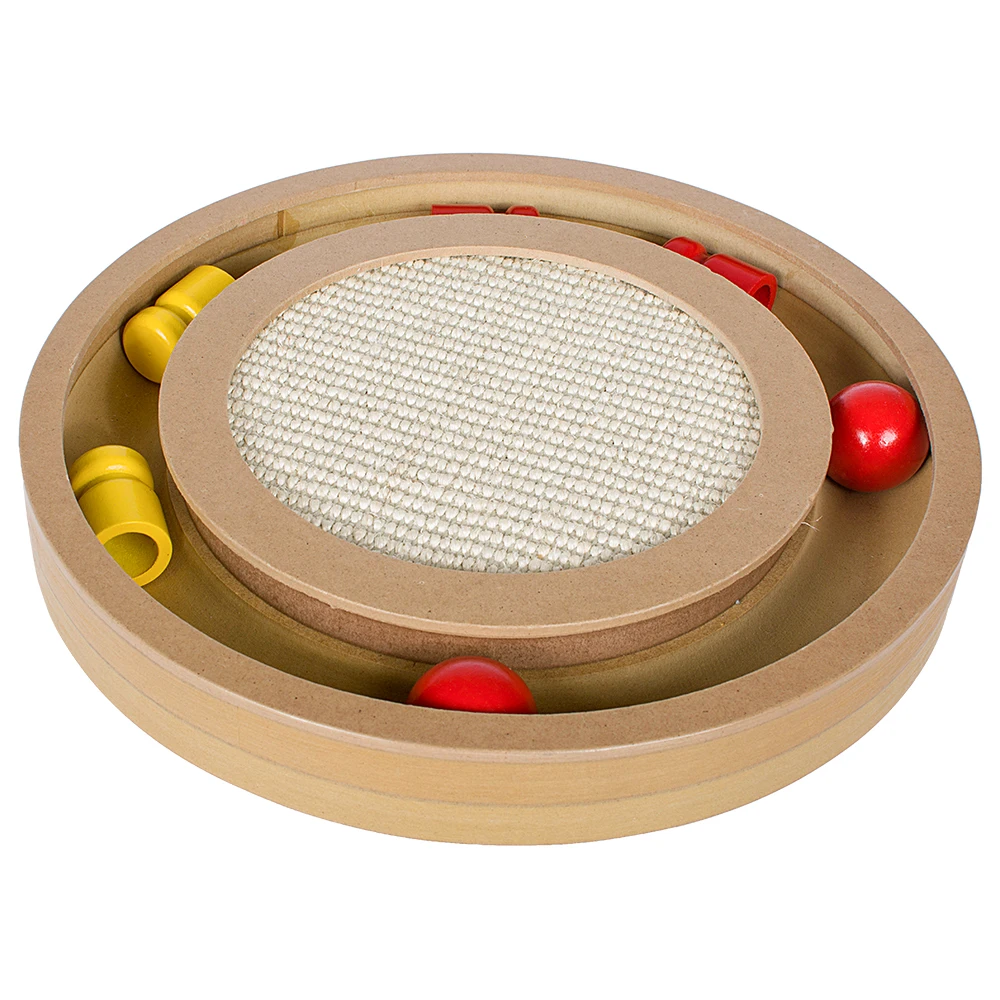 Unique Design Cat Scratching Best Sale Wooden Interactive Cat Toys