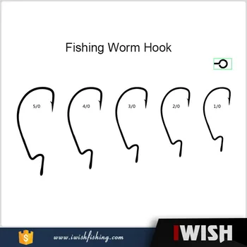 Bass Hook Size Chart