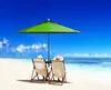 New Outdoor Solar Power Panel Umbrella charging station for beach Garden and Outdoor Kiosk
