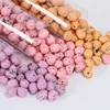 hot sale 2015 outdoor small dye white artificial hanging hand painted decorative color custom styrofoam easter egg