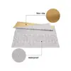 Amazon baby washable under high chair non slip splat mat waterproof anti slip slid splash mat 51 inches square