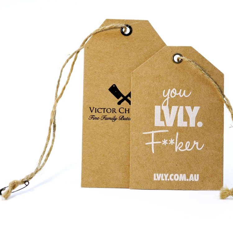 custom cardboard tags