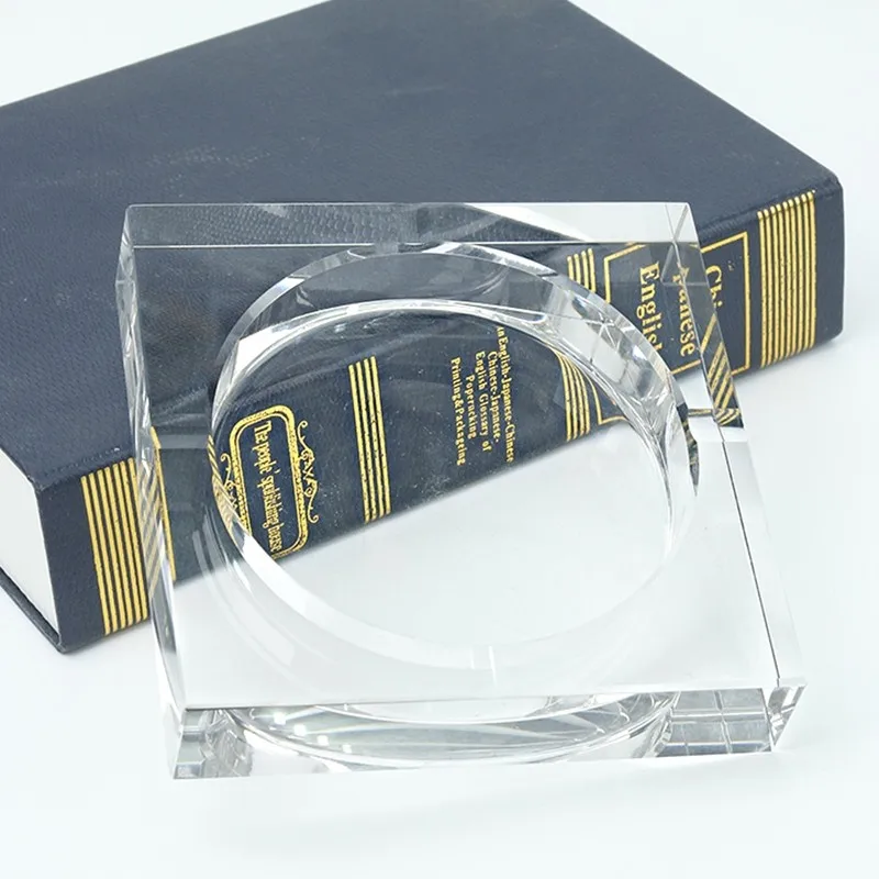 White Clear Luxury Square K9 Crystal/glass Ashtray Buy Square Glass