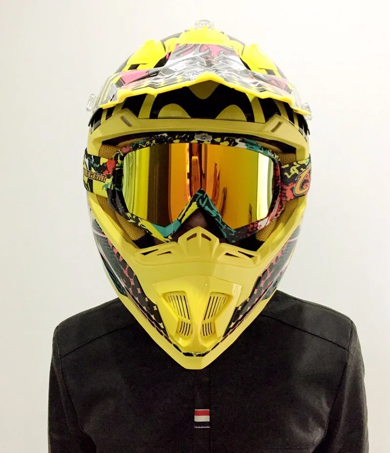 2017 Cyclegear Motor bike Goggle Sport Motocross Gafas Rainbow Lens CG11