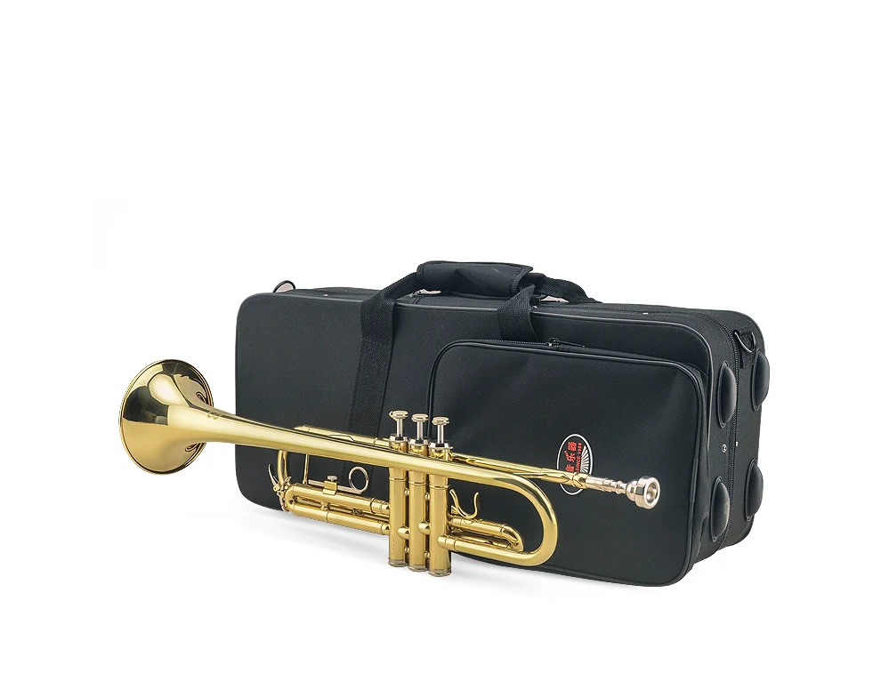 Jytre100 Entry Model Brass Body Gold Lacquer Trumpets Buy Trumpet