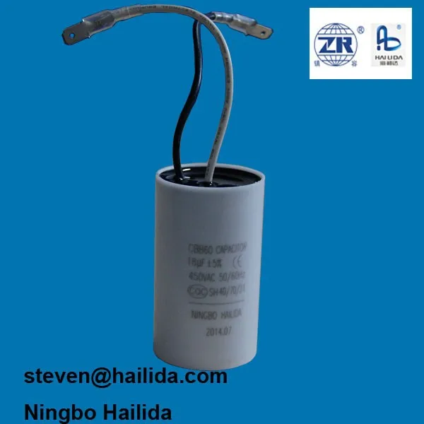 lead 18UF Capacitor 450/ VAC