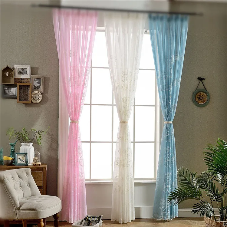 Venta al por mayor cortinas gasa-Compre online los mejores cortinas