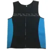 Men's Ultra Sweat Vest Enhancing Thermal Neoprene Hot Shaper Fitness Waist Training With Zipper Gym trainer shirts body shaper s