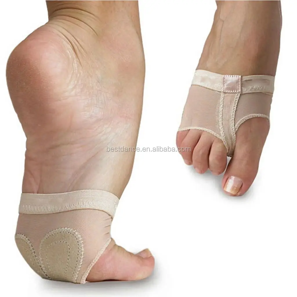 New Belly Ballet Dance Paws Cover Foot Forefoot Toe Half Lyrical Socks Toe Pad 
