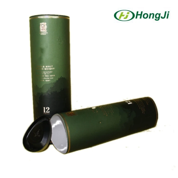 Carton Tube Round Tube Wine Gift Cylinder Packaging Wine 
