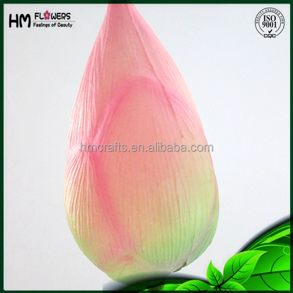 Factory Diract Cheap Flower Arrangement Pvc Artificial Lotus Bud For