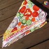 Triangular promotional polyester flag, advertising bunting, celebration bunting