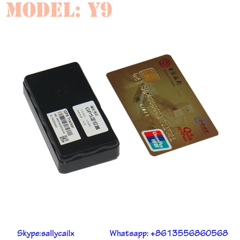 Y9 Disposable Gps Tracker With Big Capacity Battery One Year Standby