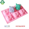 Specialized mold design customized bear product 3d silicone baking pan mold cake pudding tool bear cakes mold ice cream