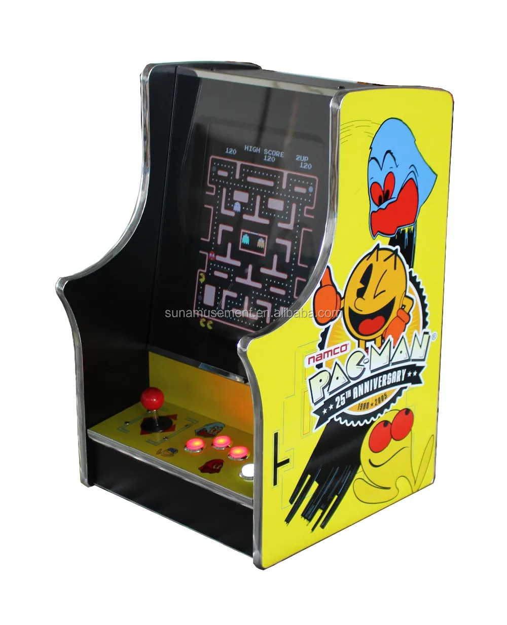 Pac Man Anniversary Arcade Table Top Game Machine Buy Table Top Game,Table Top Arcade Machine