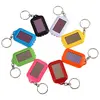 Promotion 3 LED Rechargeable Solar Powered LED Keychain Torch Flashlight for Outdoor Emergency Light
