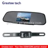 car rearview camera system with 4.3 inch mirror monitor