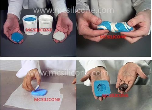Fast Demould Silicone Putty for Dental Use