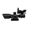Hot Sale 2 in 1 Tactical Riflescope Fish Bone Style for Hunting with Red Laser Dot Sight airsoft gun scopes