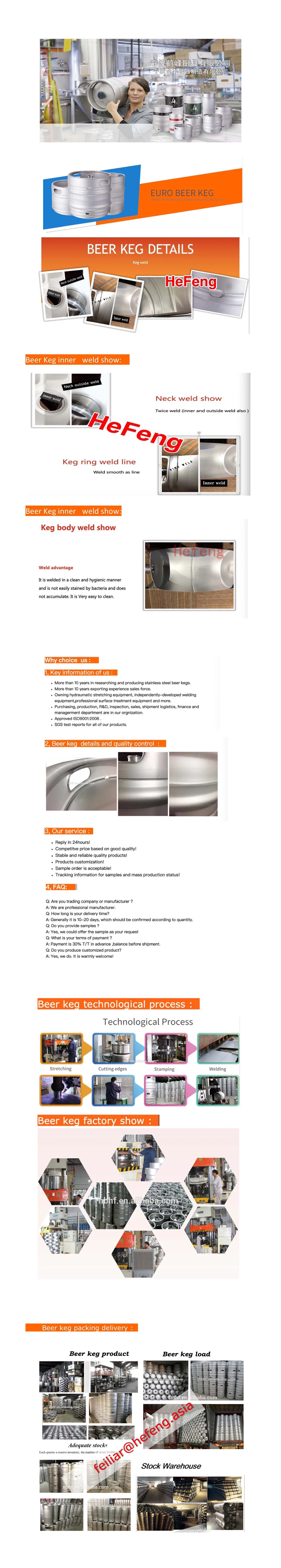 Stainless Steel Beer Keg With Manual Pump And Tap Buy Keg 50l,30l