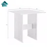 Dining Room Furniture Shrinkable MDF wooden modern dining table set